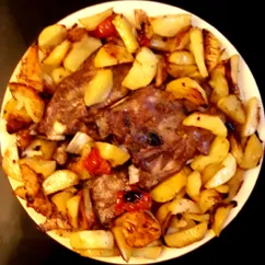 Ребрышки с картошкой в духовке 🍺🍽