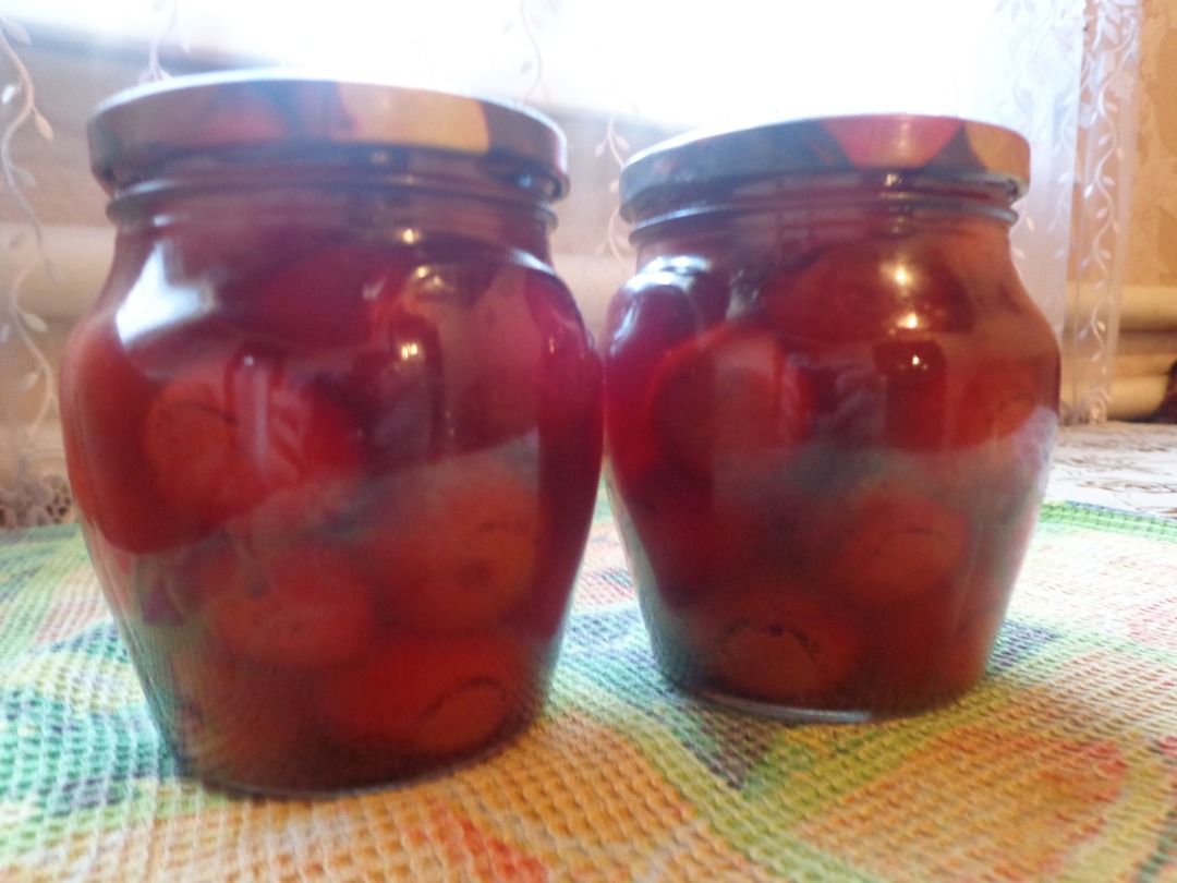 Маринованные сливы на зиму