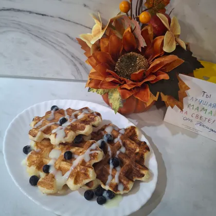 Творожные вафли 