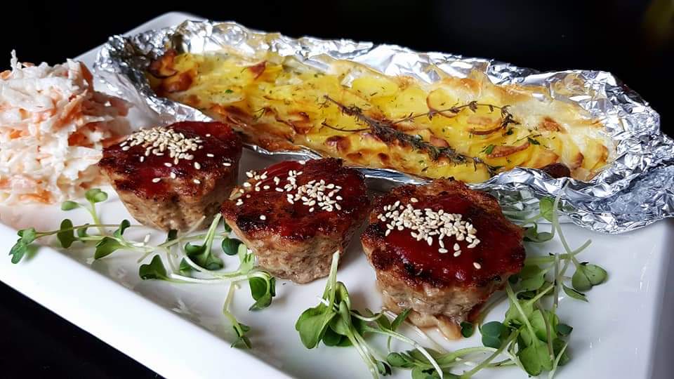 Мясные кексы из индейки (можно использовать любое другое мясо)