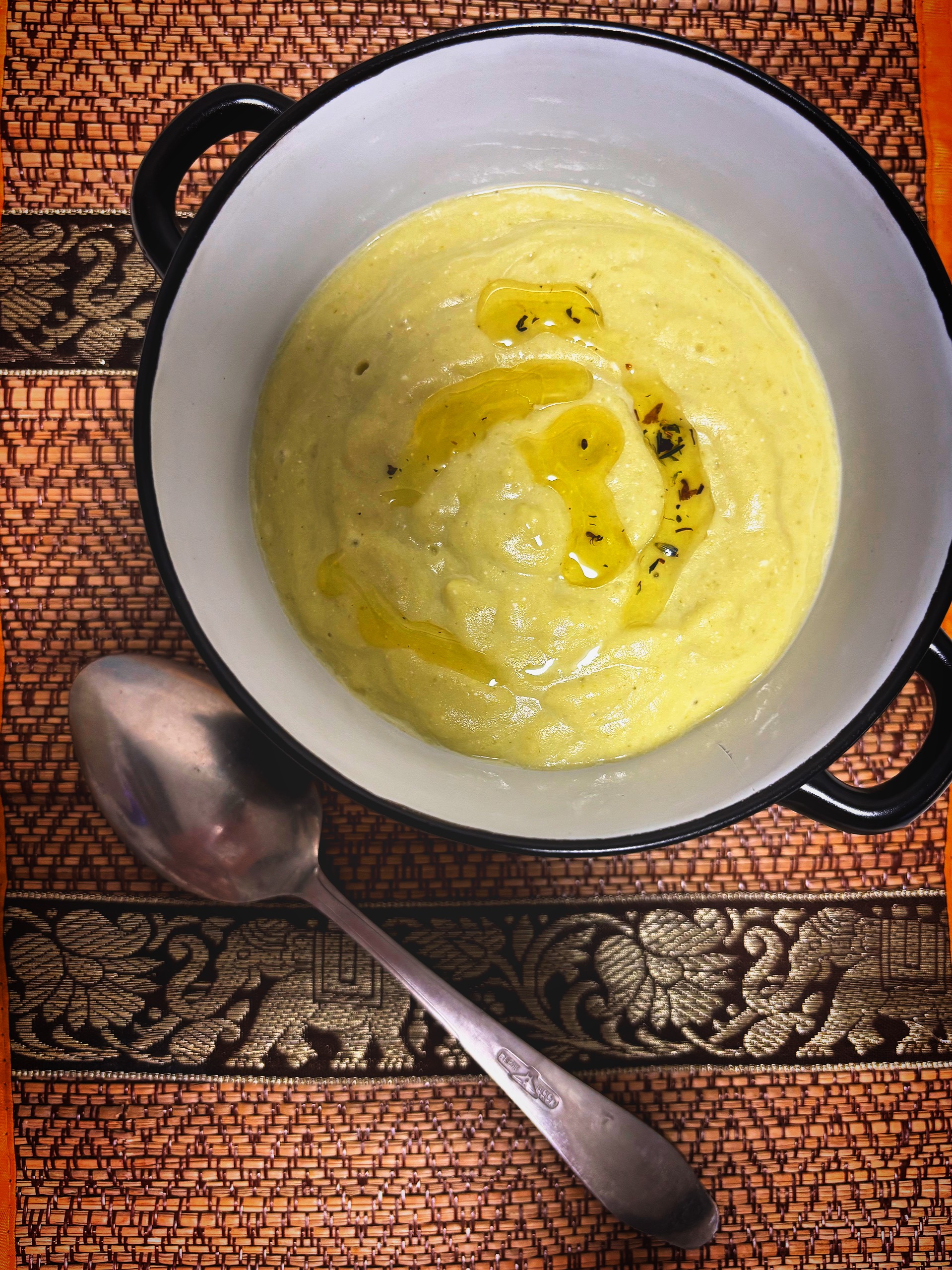 Суп-пюре с фетой