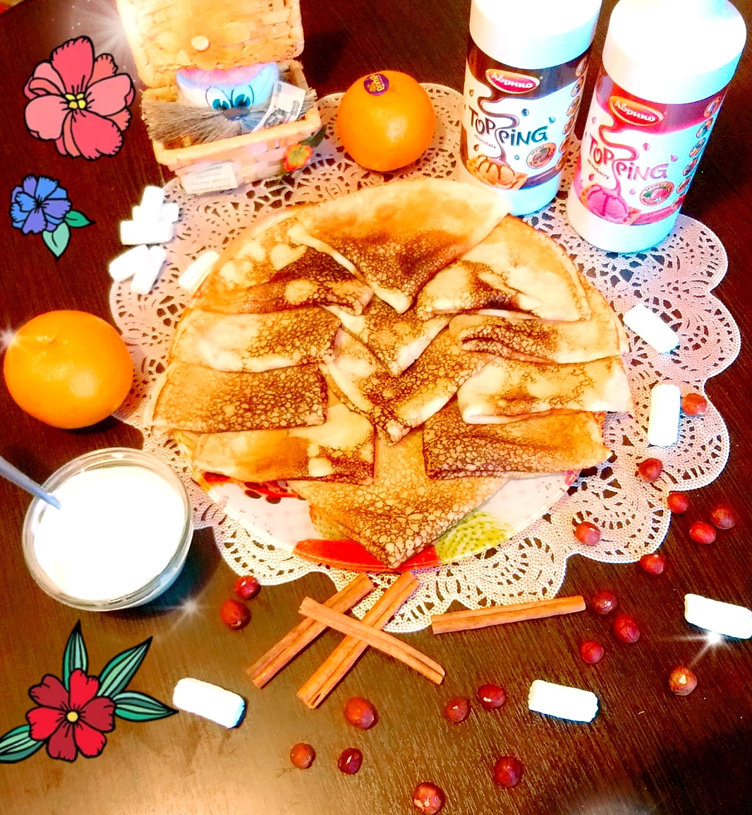 Блинчики медовые 🥞