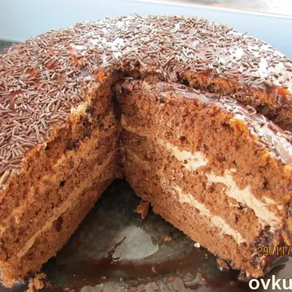 Торт "Шифоновая Прага"