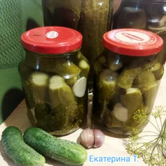 Корнишоны в кисло-сладком маринаде