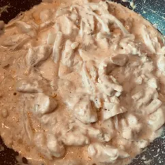 «Бефстроганов» из куриной грудки