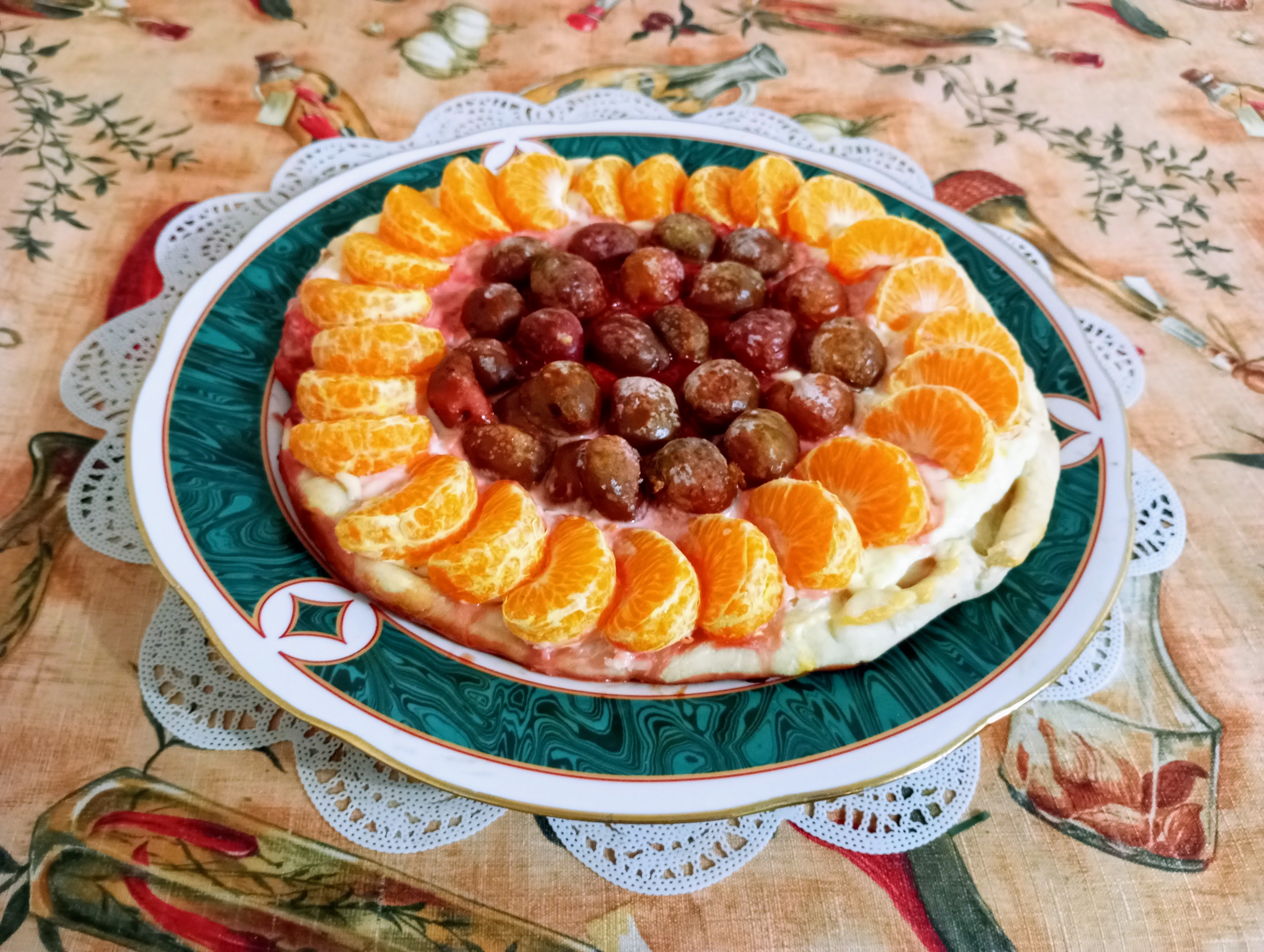 Сладкая пицца