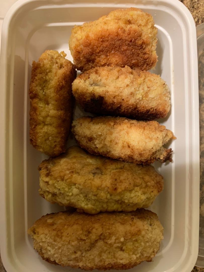 Куриные котлеты с грибами