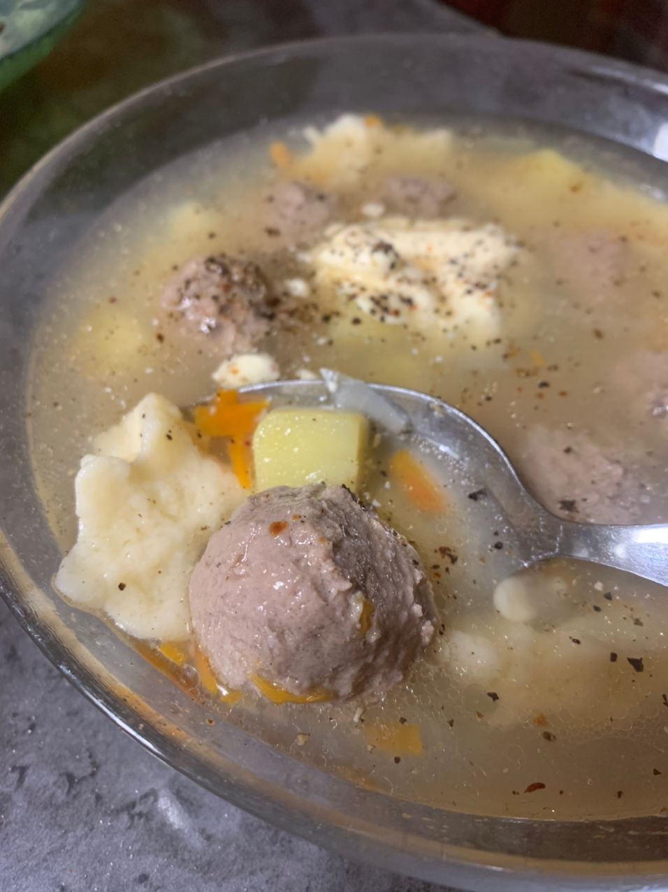 Суп с фрикадельками и клецками - пошаговый рецепт с фото ( просмотров)