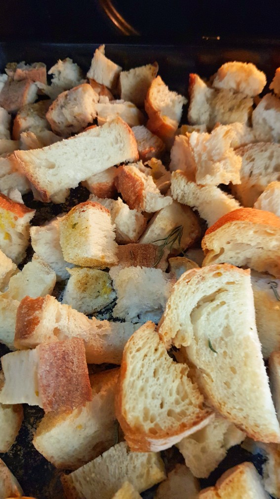 🍞Сухарики с розмарином и специями🥣