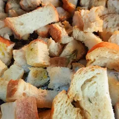 🍞Сухарики с розмарином и специями🥣