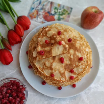 Яблочные блины 🥞🥞🥞