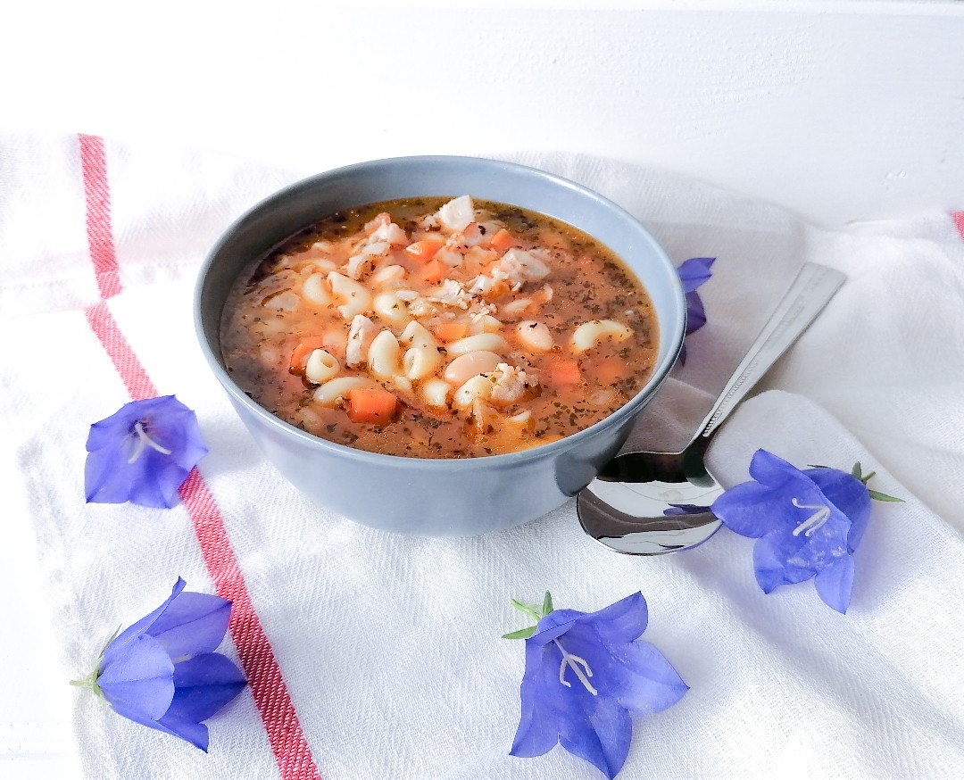 Минестроне с беконом