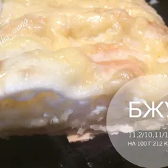 Омлет в лаваше с сыром