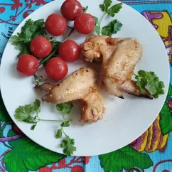 Крылышки барбекю в духовке