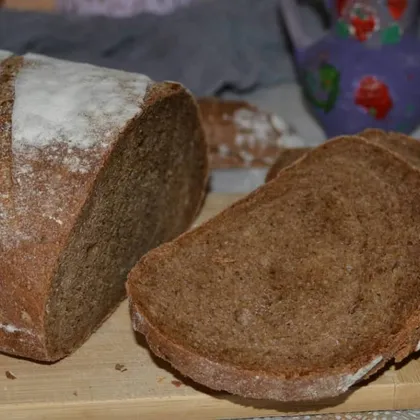 Хлеб на дрожжах ржано-пшеничный