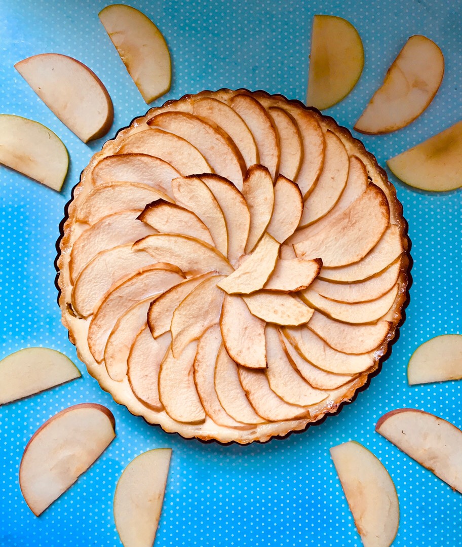 Творожное-апельсиновый тарт