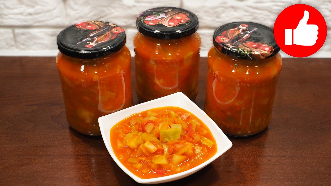 Закуска из кабачков