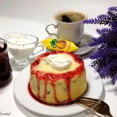 Творожная запеканка в аэрогриле