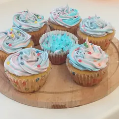 Ванильные капкейки😋🧁