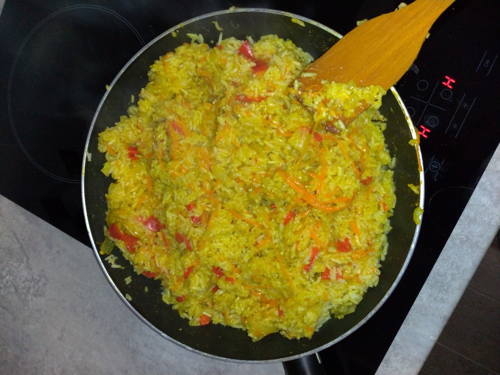 Ризотто с овощами