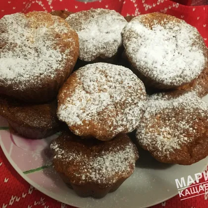 Воздушные кексы на сгущёнке 