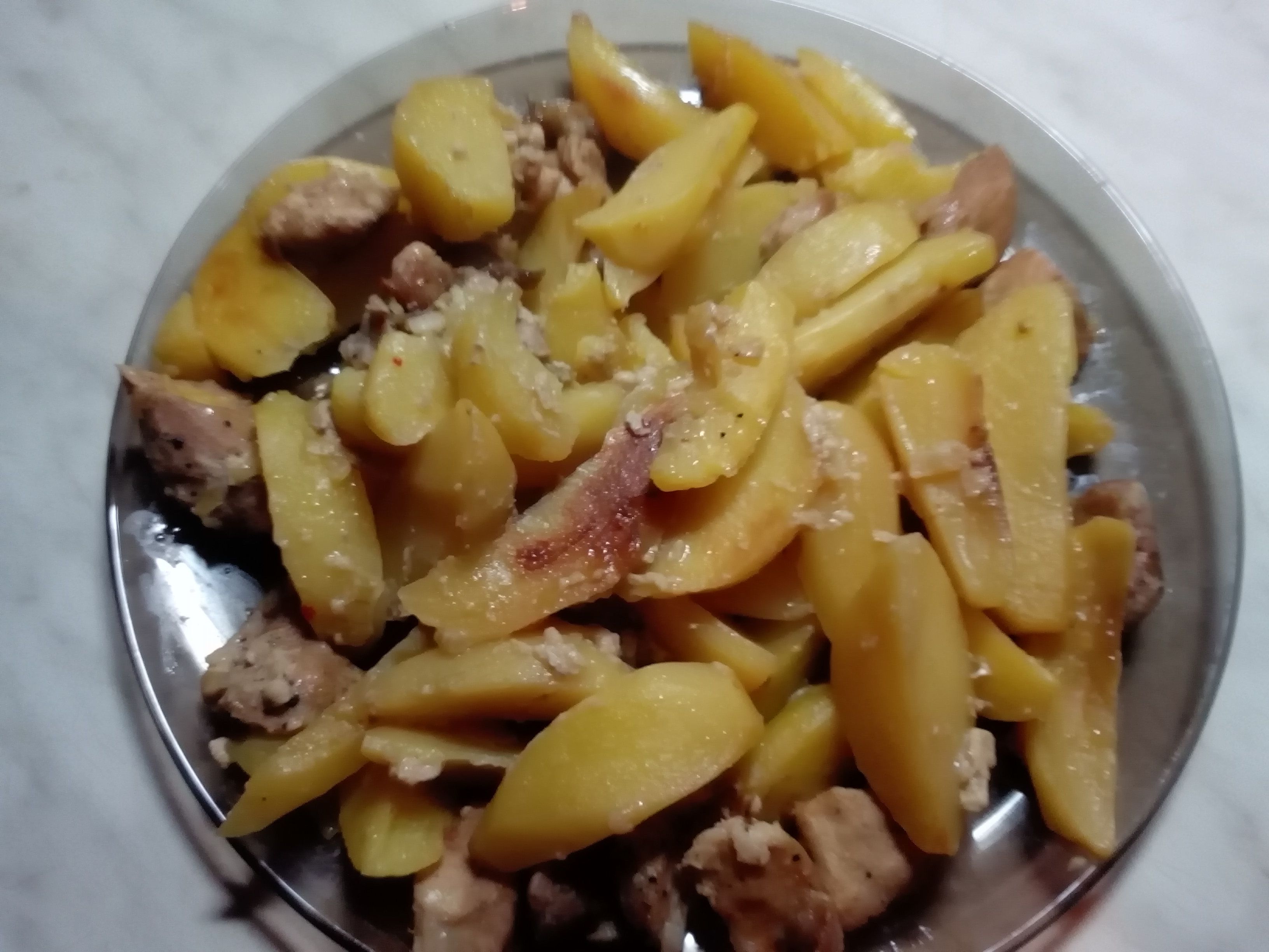 рецепт картофель в духовке со свининой | Дзен