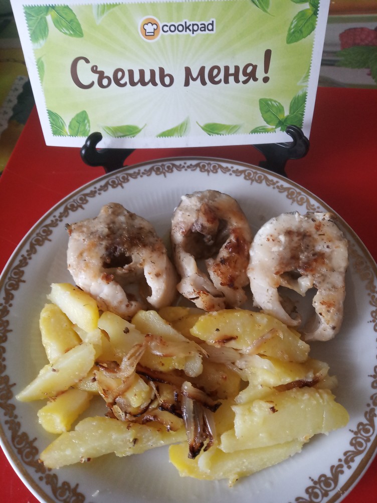 Судак жареный