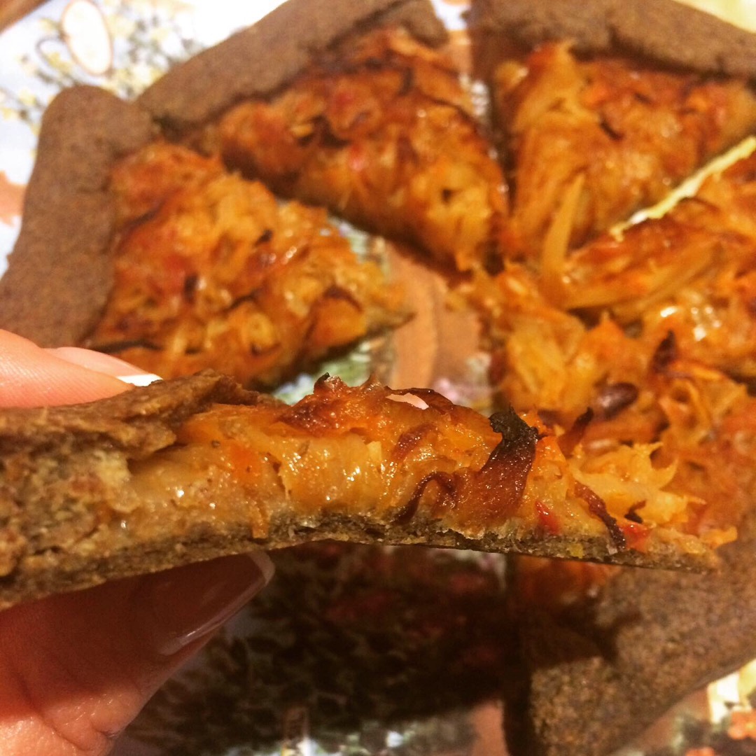 Галета с капустой