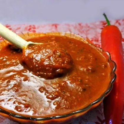 Кетчуп с алычой - домашняя заготовка на зиму без уксуса