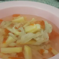 Детский суп щи с помидорами и курицей 👼😊