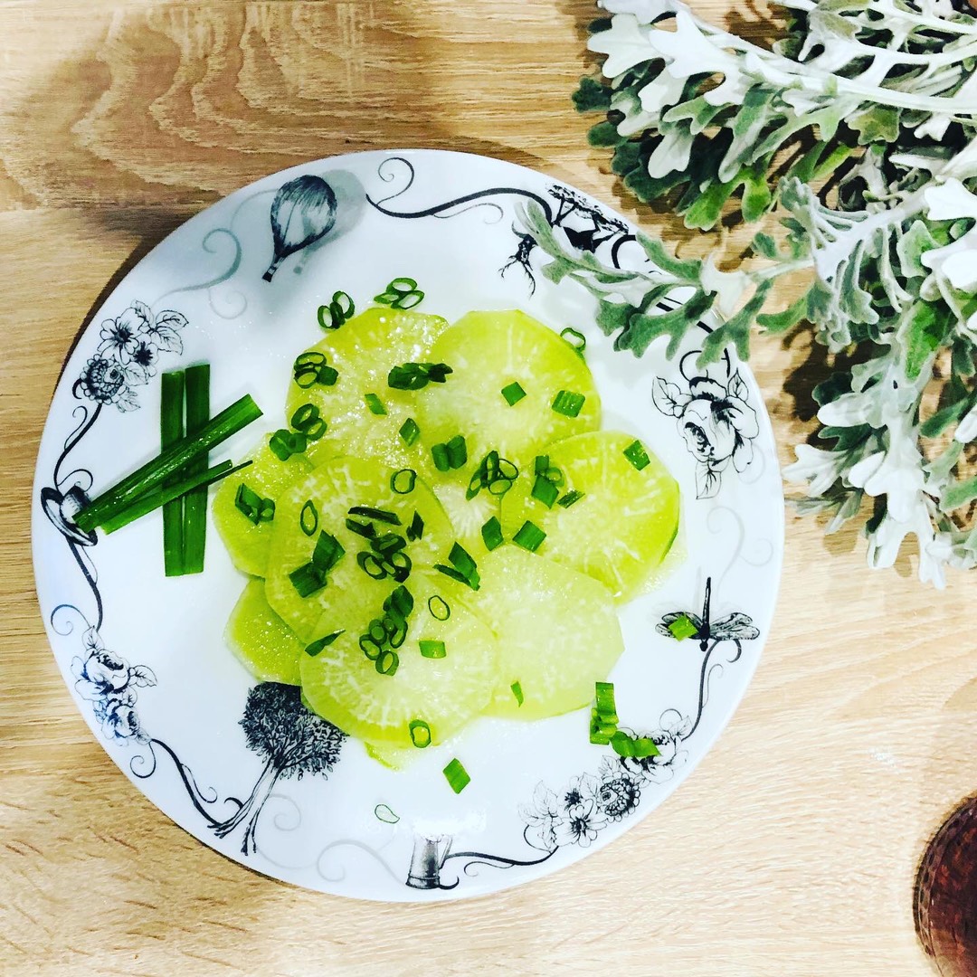 Закуска из редьки