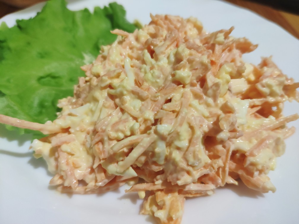 Морковный салатик