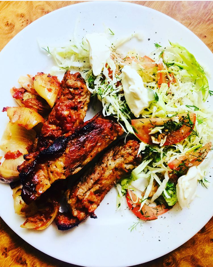 Тающие во рту томленые свиные ребрышки #чемпионатмира #бразилия