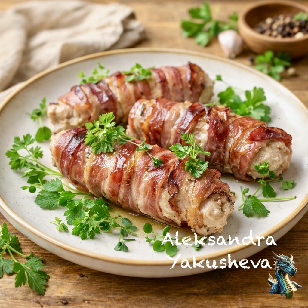 Курочка в беконе