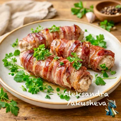 Курочка в беконе