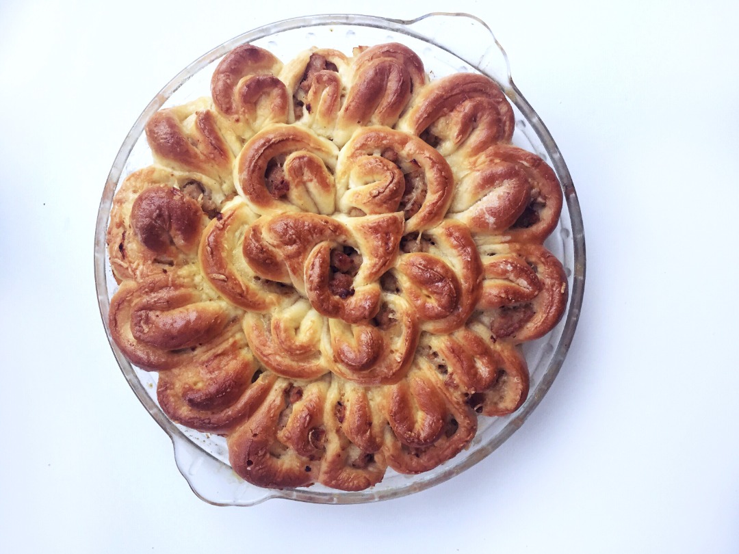 Рецепты — мясной пирог Хризантема - idaira