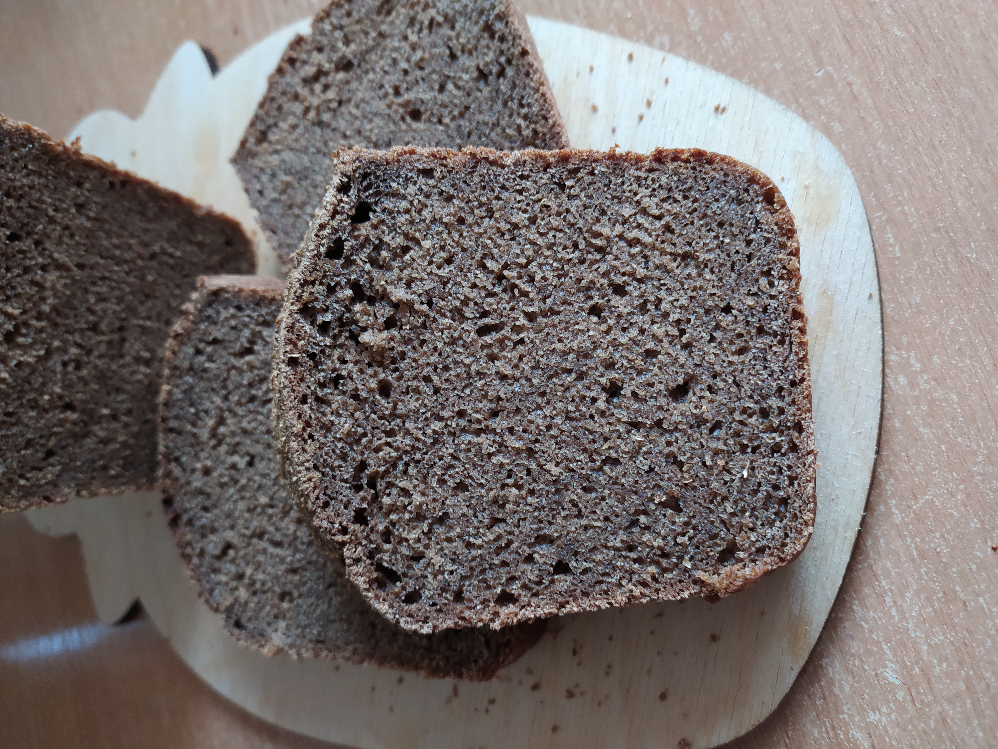 Домашний бородинский хлеб