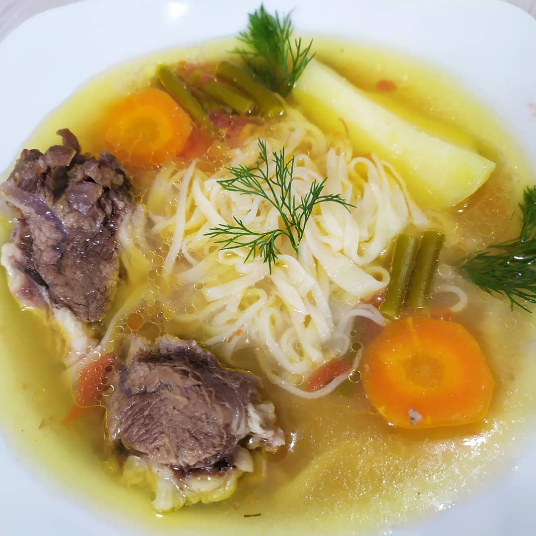 Суп с лапшой и говядиной рецепт – Тайская кухня: Супы. «Еда»