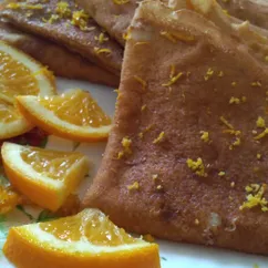 Блинчики в апельсиновом соусе 🥞🍊