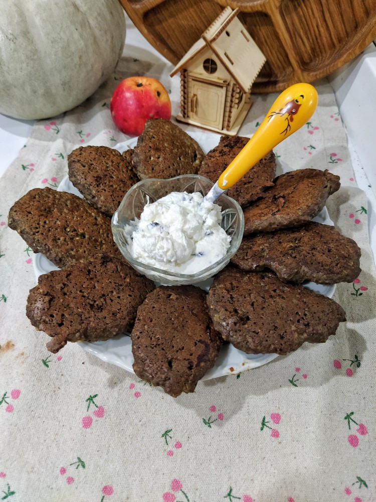 Печеночные оладьи