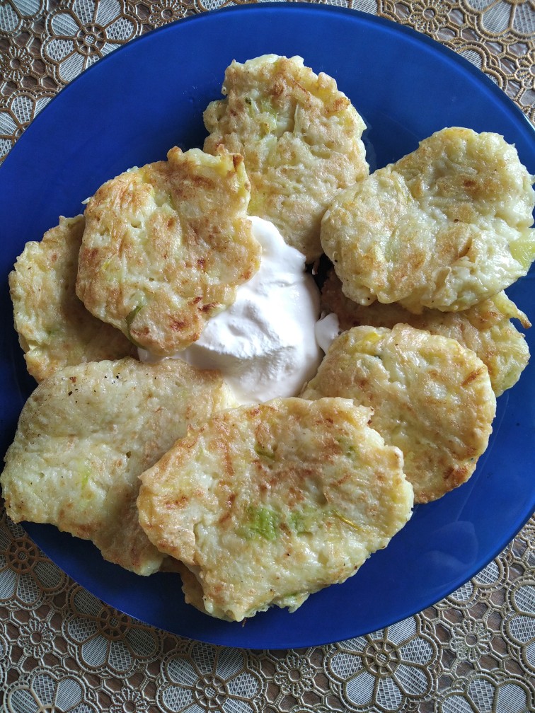 Кабачковые драники