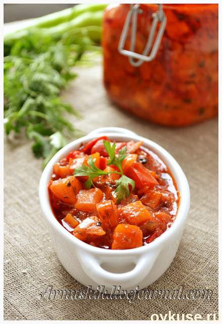 Закуска из морковки
