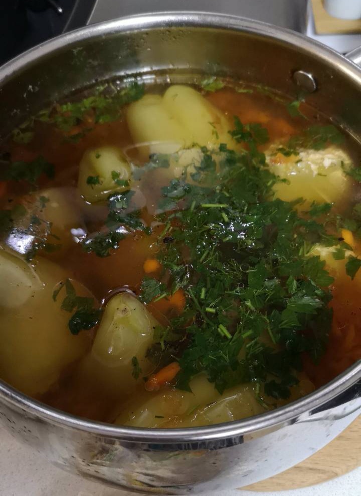 Фаршированный перец куриным фаршем