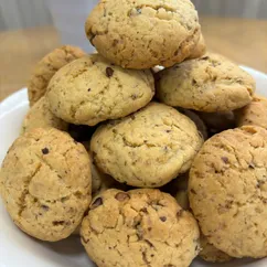 Песочное печенье с грецкими орехами