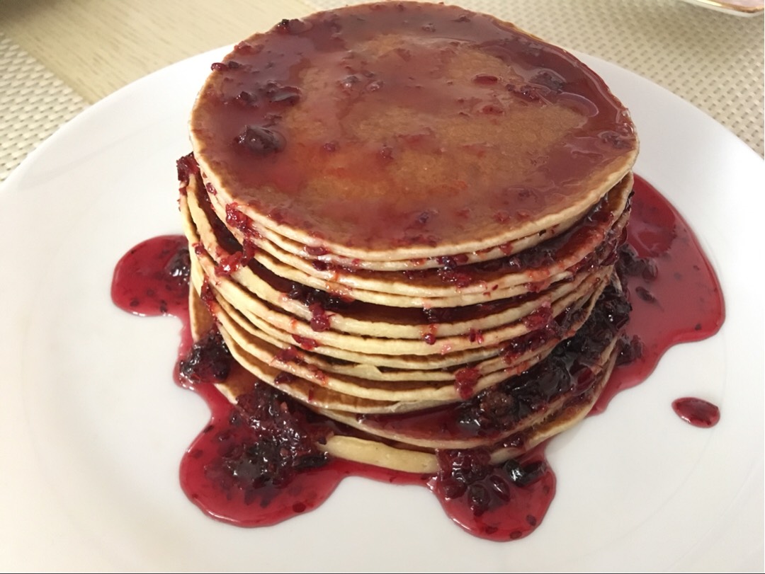 American pancakes, пошаговый рецепт на ккал, фото, ингредиенты - Алёна Романюк