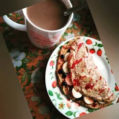 4 -х злаковый протеиновый блинчик🥞 без муки и сахара