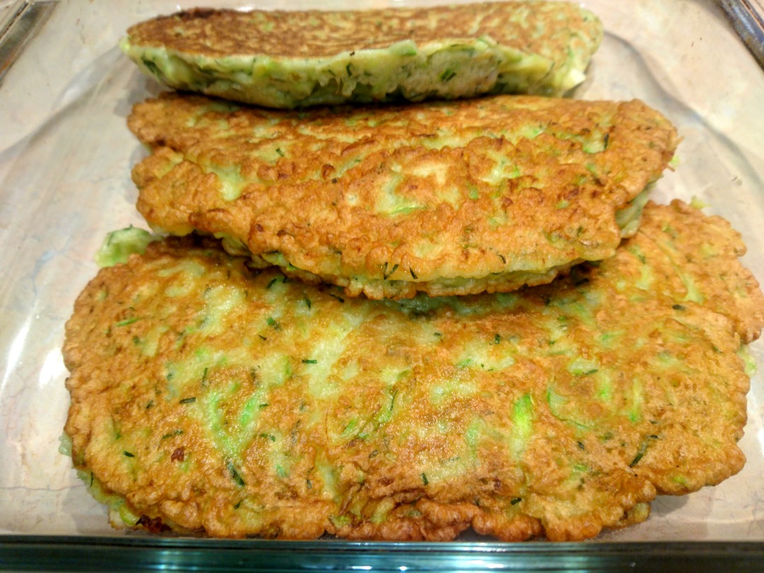 Чебуреки из кабачка с мясом