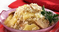 Пелло - свинина с рисом и ананасами