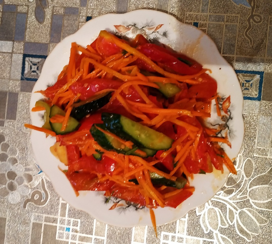 Морковный салат