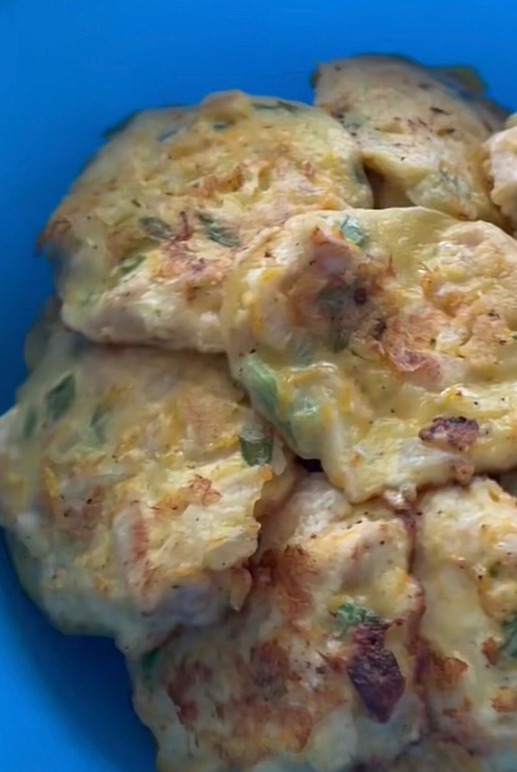 Корейские рубленые куриные котлеты